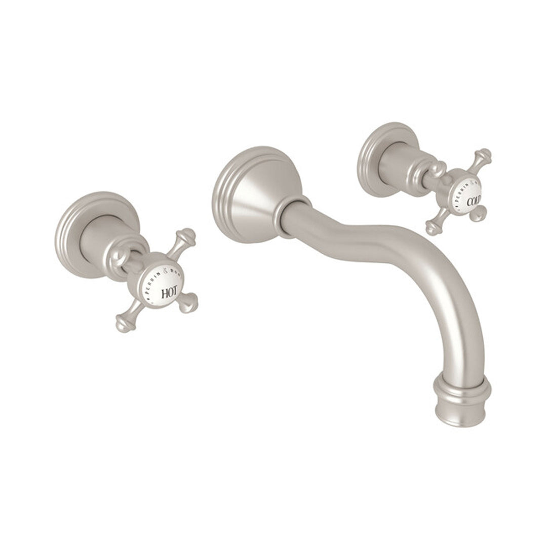 Perrin & Rowe Georgian Era Wall Mount Bathroom Faucet