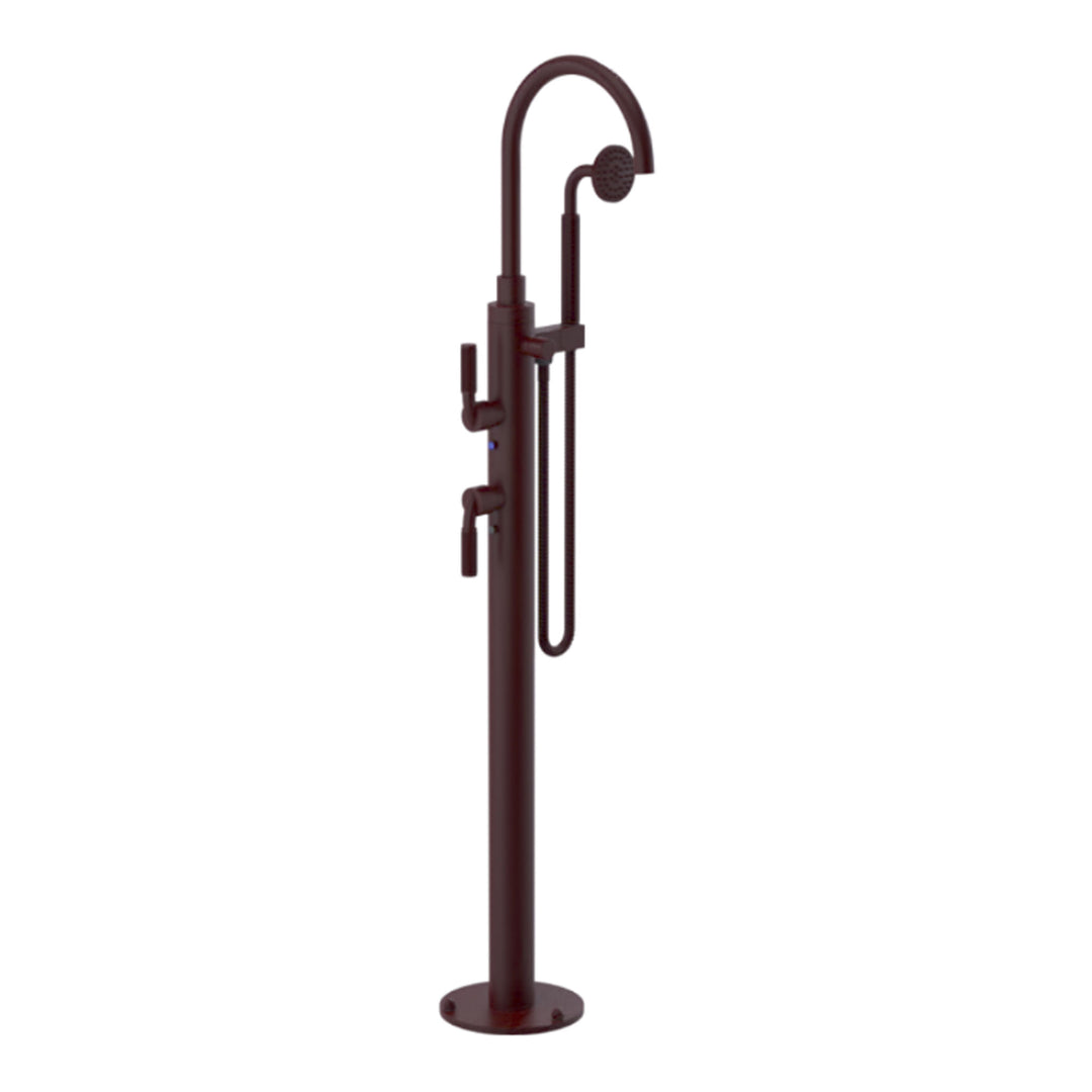 Rubinet Floor Mount Tub Filler Bathroom Faucet