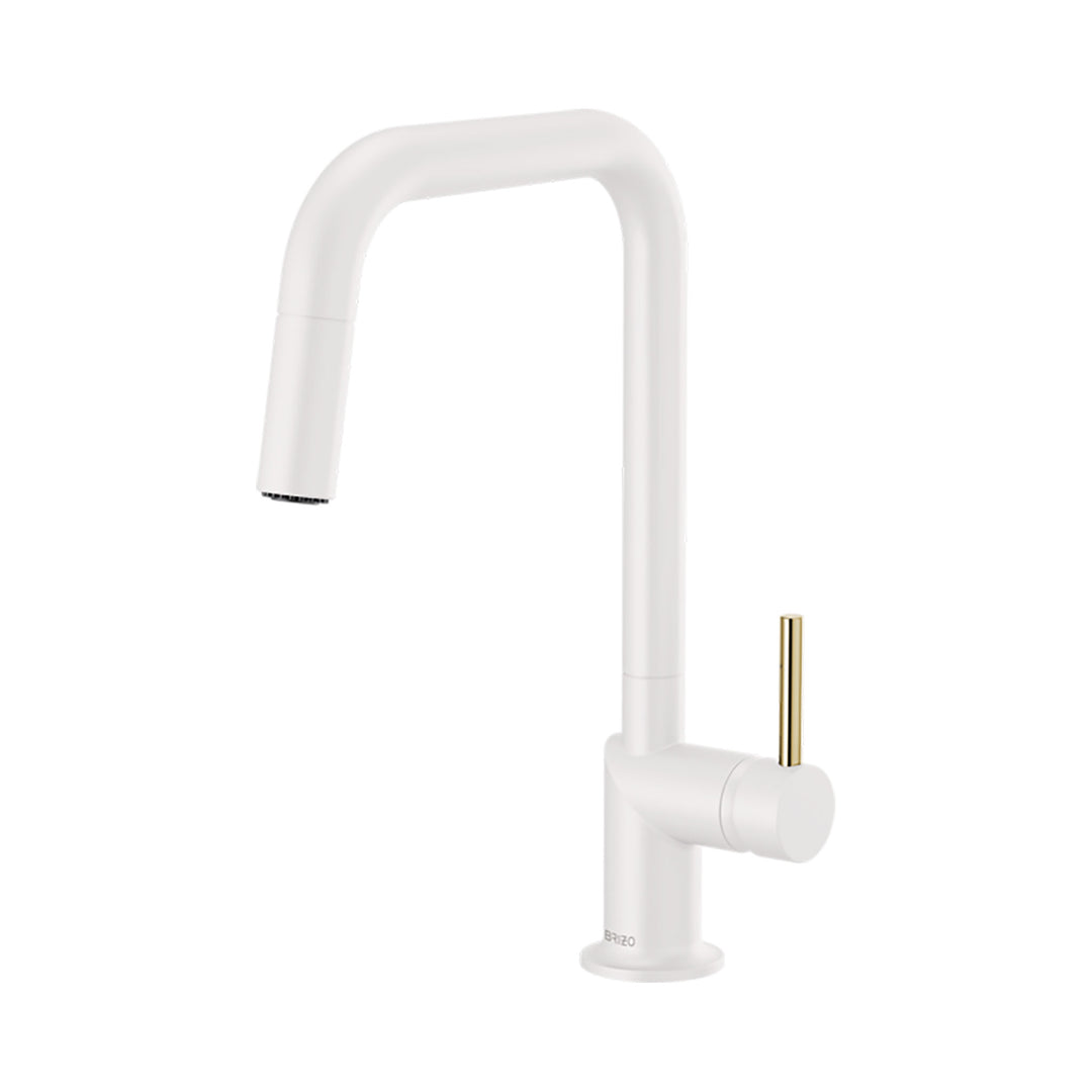 Brizo Jason Wu Pull Down Kitchen Faucet with Square Spout