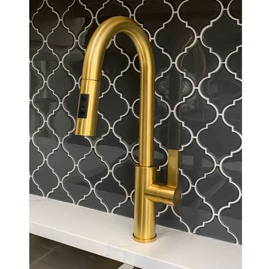 Disegno Mitu D30P-51 Kitchen Faucet Brushed Gold