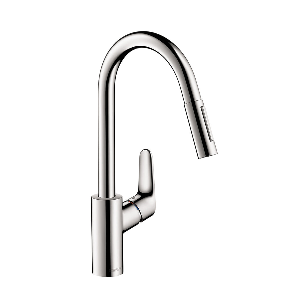 Hansgrohe Focus HighArc 2-Spray Pull Down Kitchen Faucet