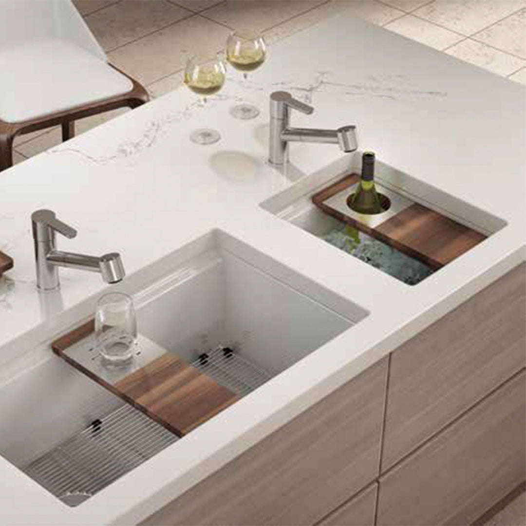 Home Refinements by Julien Fira Bar Sink with Accessory