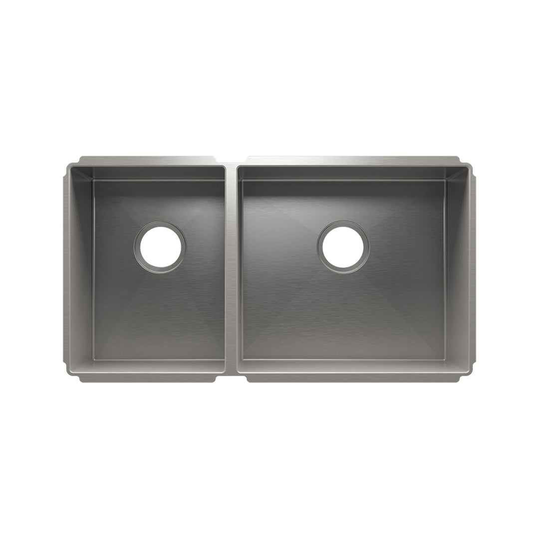 Home Refinements by Julien J7 Double Bowl Kitchen Sink