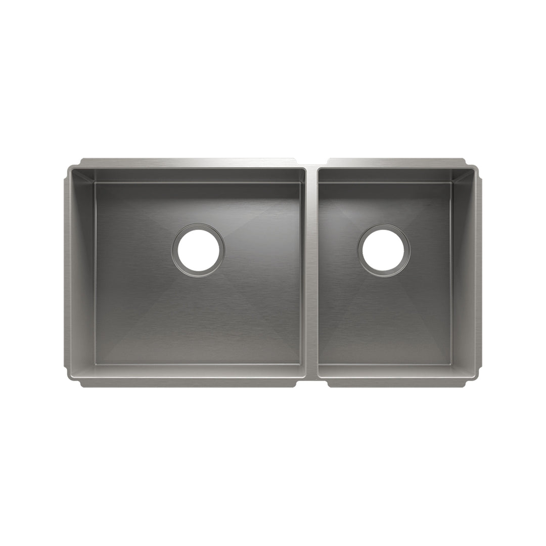 Home Refinements by Julien J7 Double Bowl Kitchen Sink