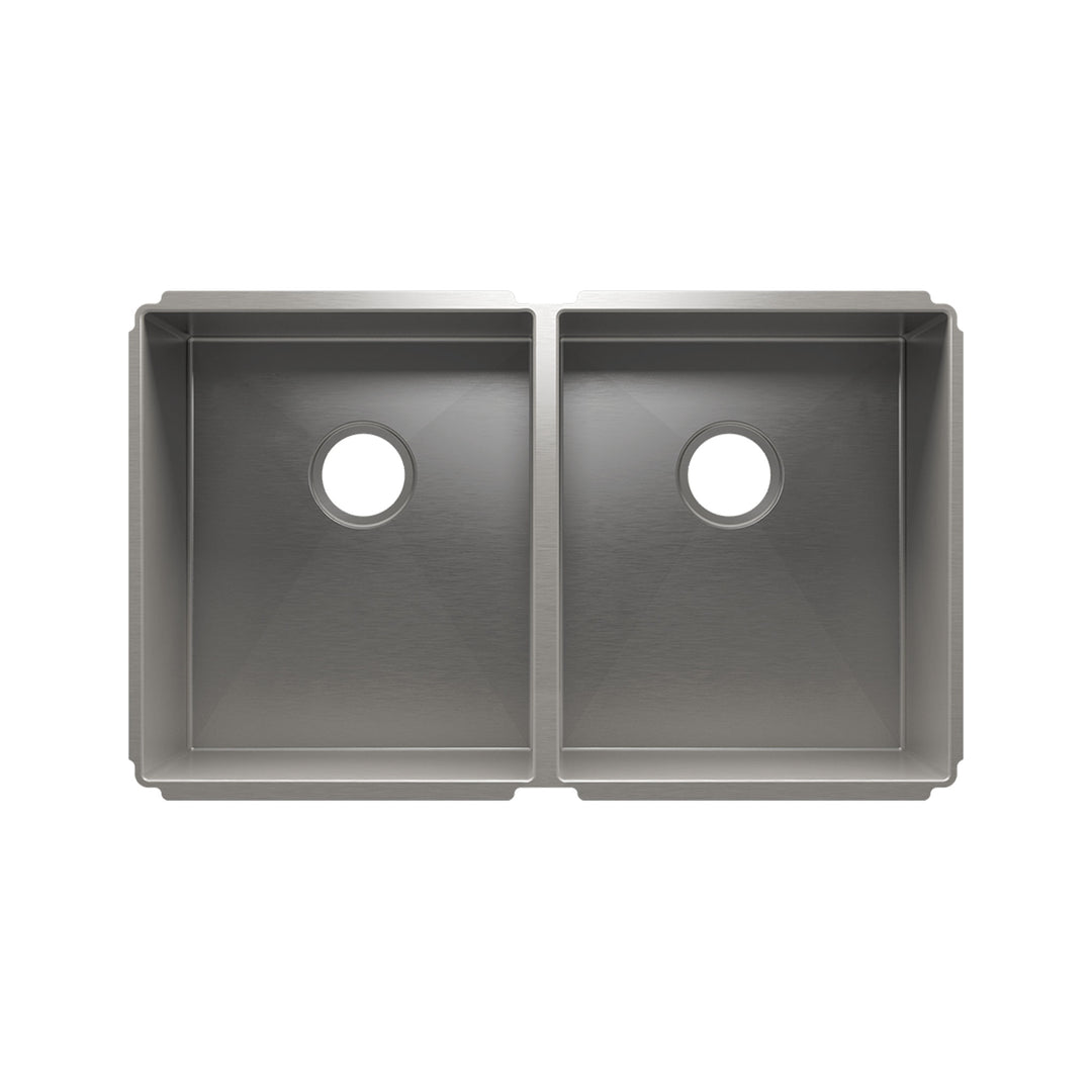 Home Refinements by Julien J7 Double Bowl Kitchen Sink