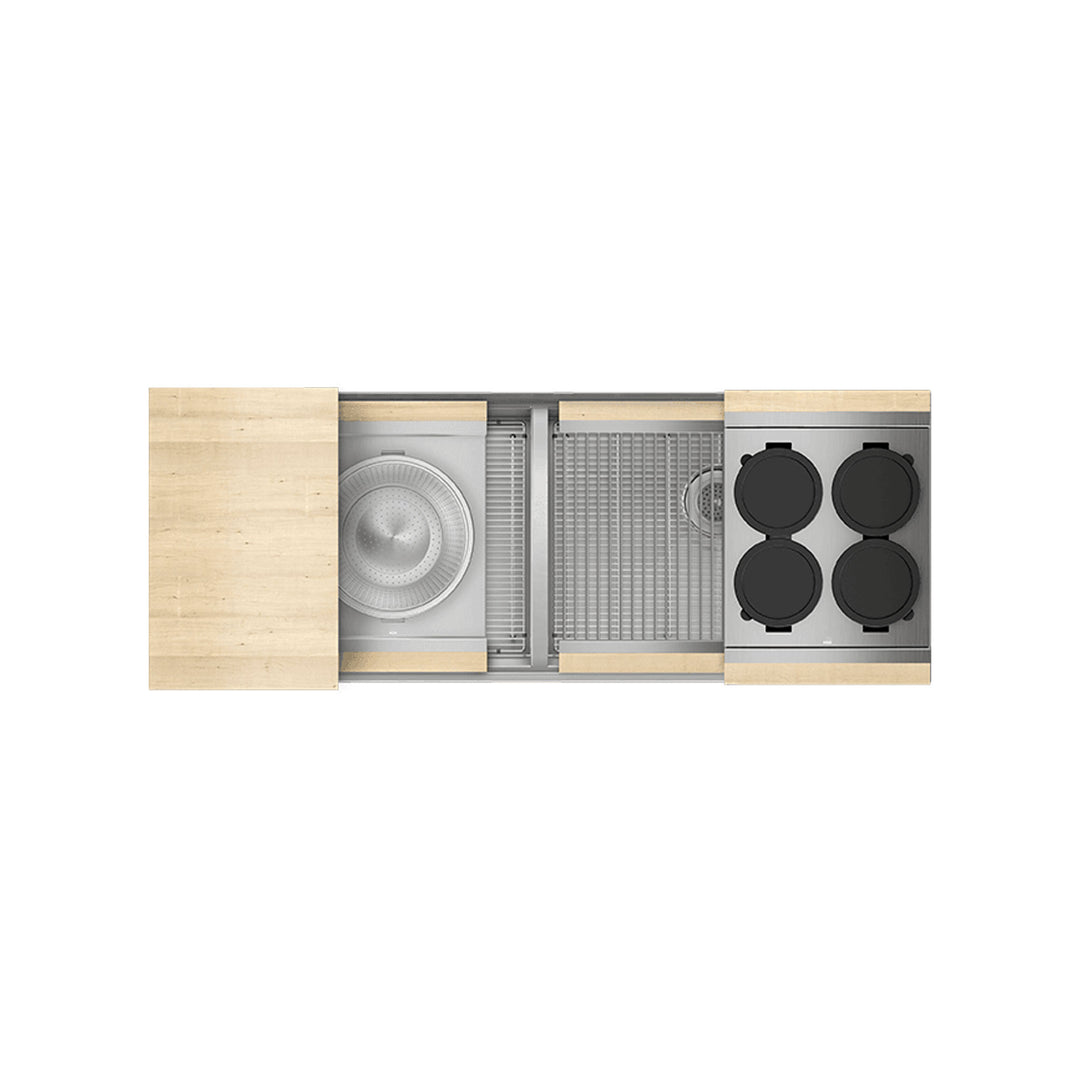 Home Refinements by Julien SmartStation Double Bowl Kitchen Sink