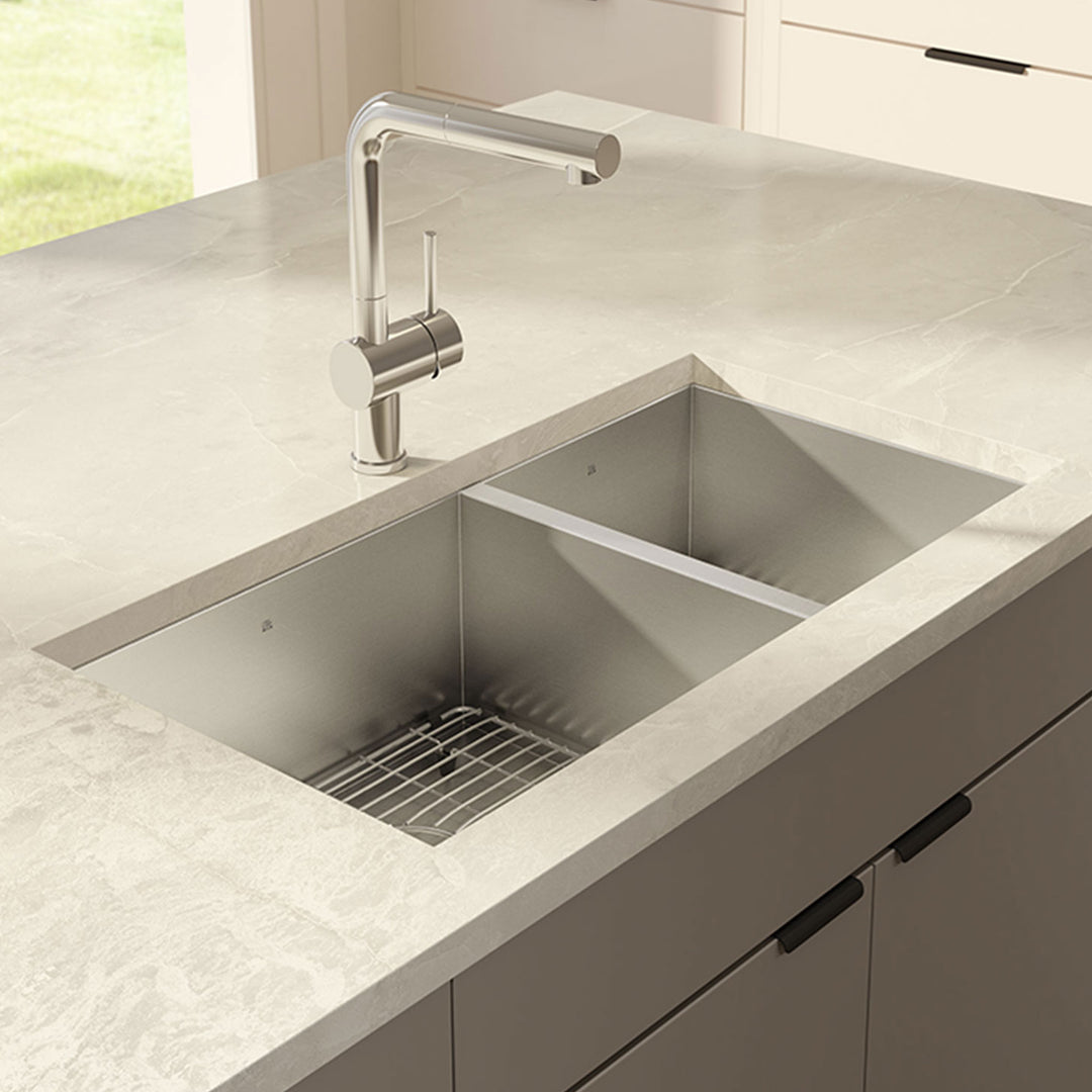 Prochef by Julien ProInox H0 Double Bowl Undermount Kitchen Sink