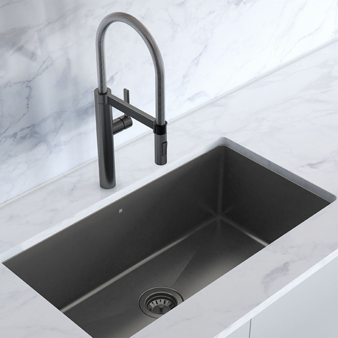 Prochef by Julien ProInox H75 Undermount Black Kitchen Sink