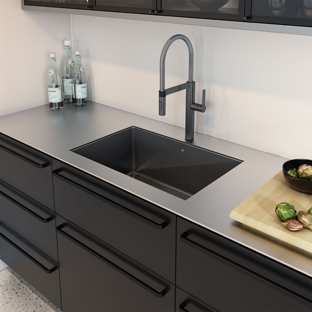 Prochef by Julien ProInox H75 Undermount Black Kitchen Sink