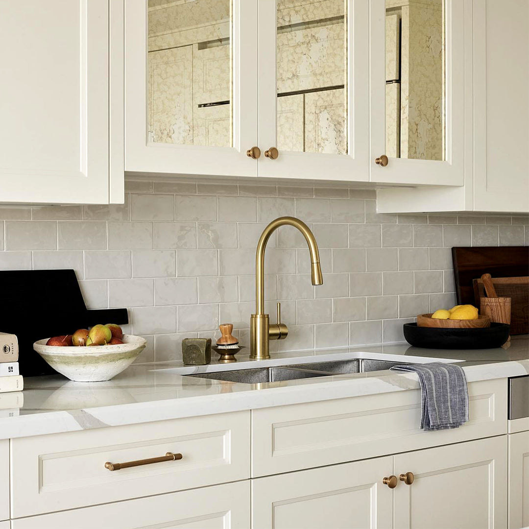 Rubinet Genesis Single Control Dual Spray Mini Kitchen Faucet