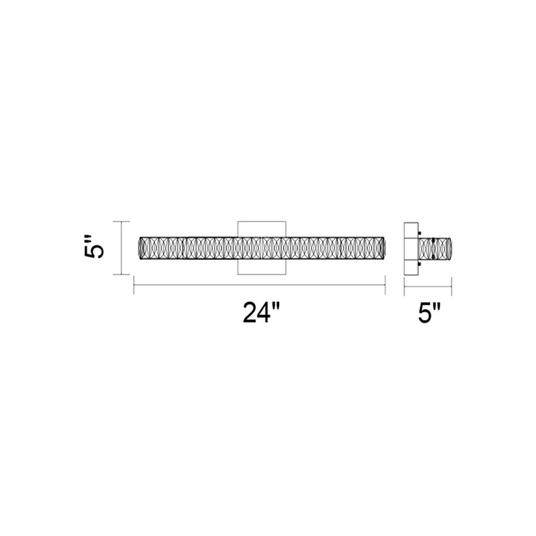CWI Lighting Milan LED Wall Sconce