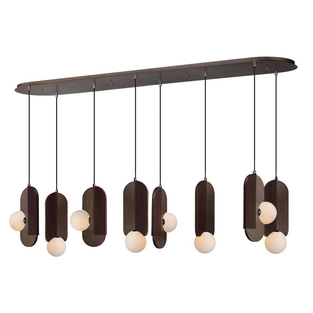 Maxim Stitched 8-Light Pendant
