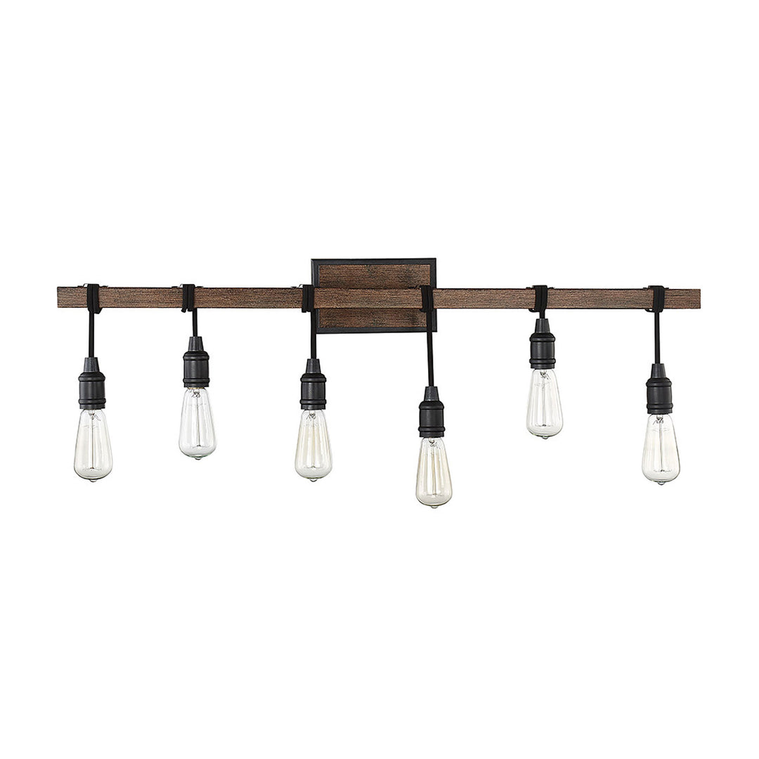 Savoy House Burgess 6-Light Bathroom Vanity Light