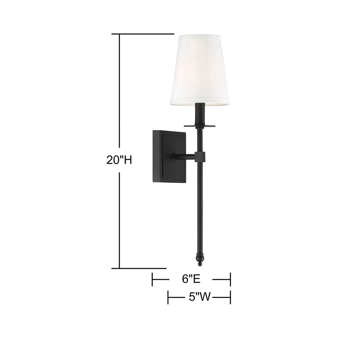 Savoy House Monroe 1-Light Wall Sconce