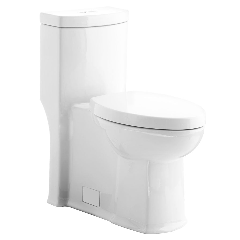 American Standard Boulevard FloWise Right Height Elongated One-Piece 1.28 gpf Toilet