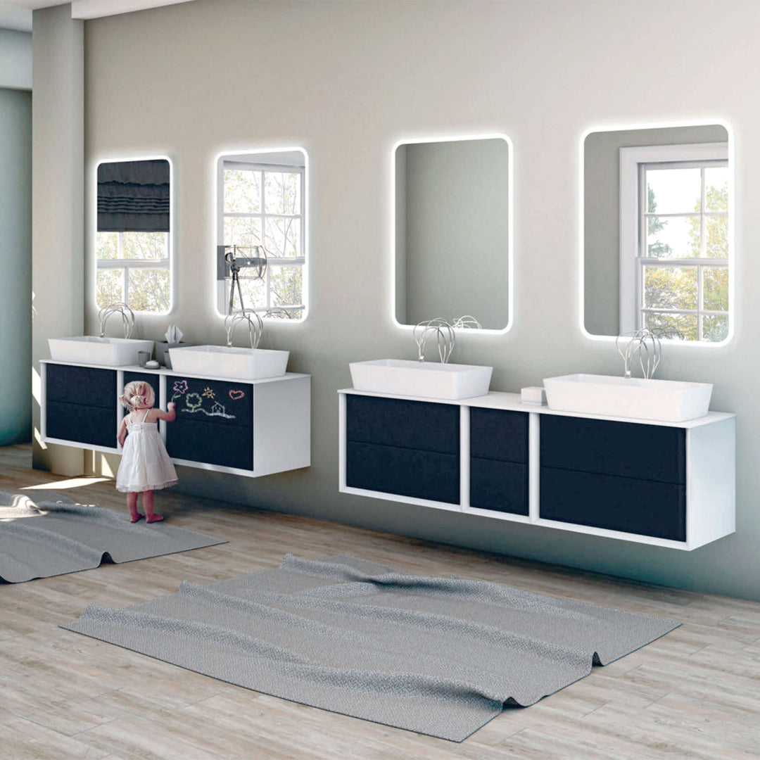 Baden Haus Bath Vanity Bellagio Double Sink