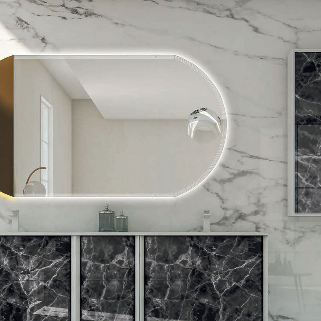 Bathroom Mirror with Magnifying Mirror