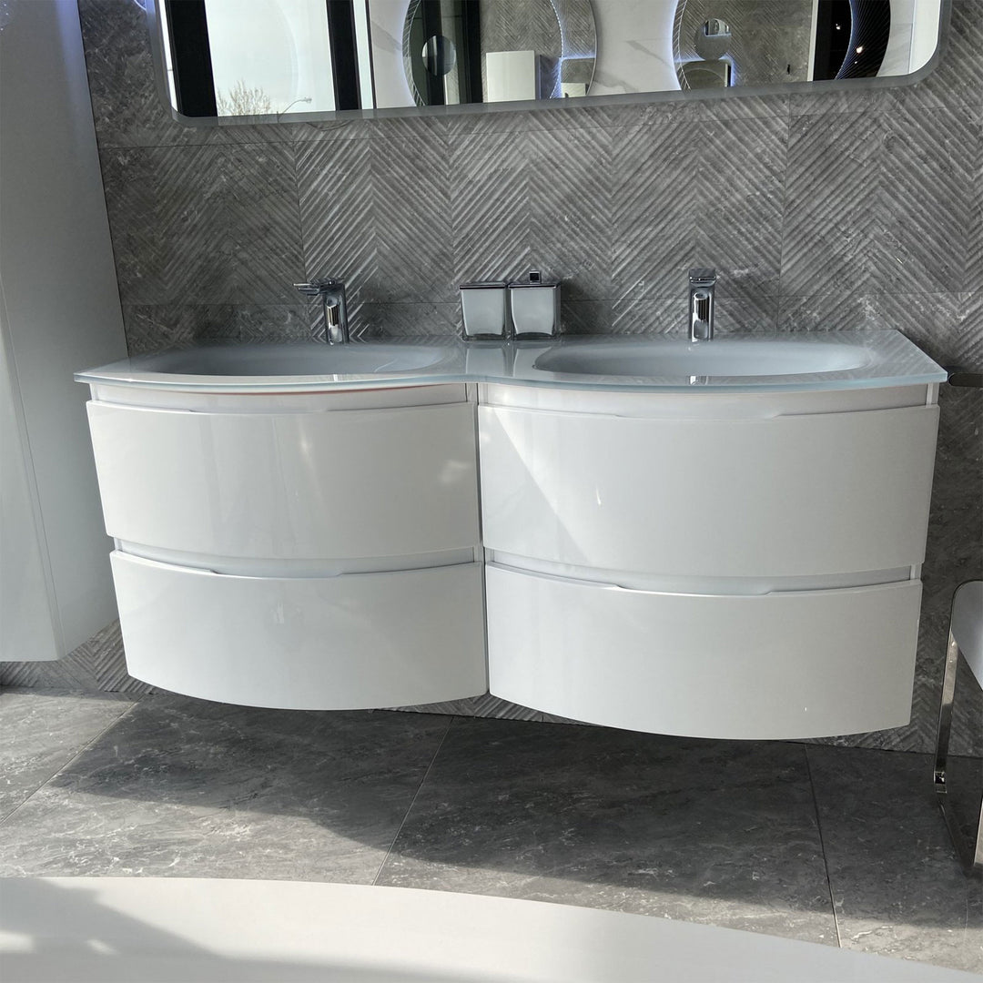 Baden Haus Bath Vanity Vague Double Sink