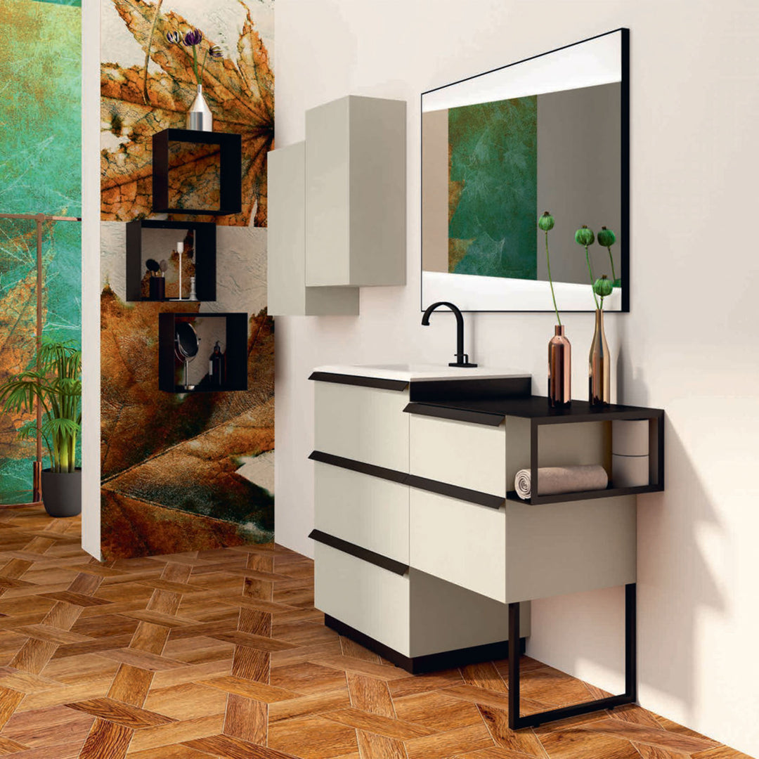 Baden Haus Bath Vanity Qubo Double Sink