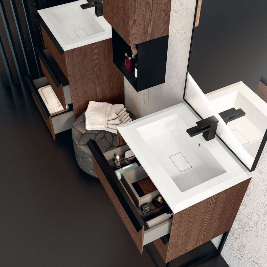 Bath Vanity Qubo Single Sink