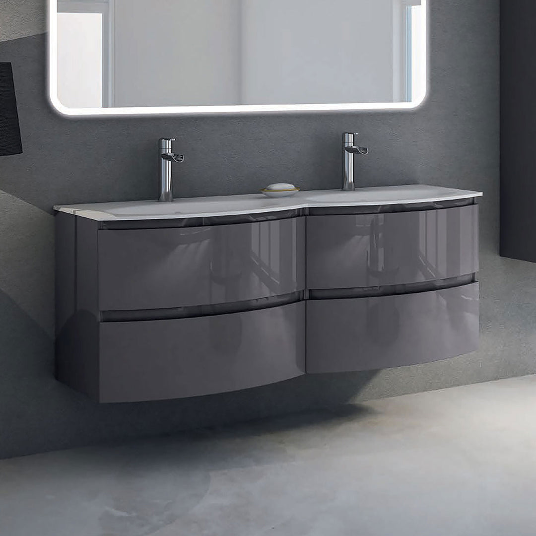 Baden Haus Bath Vanity Vague Double Sink