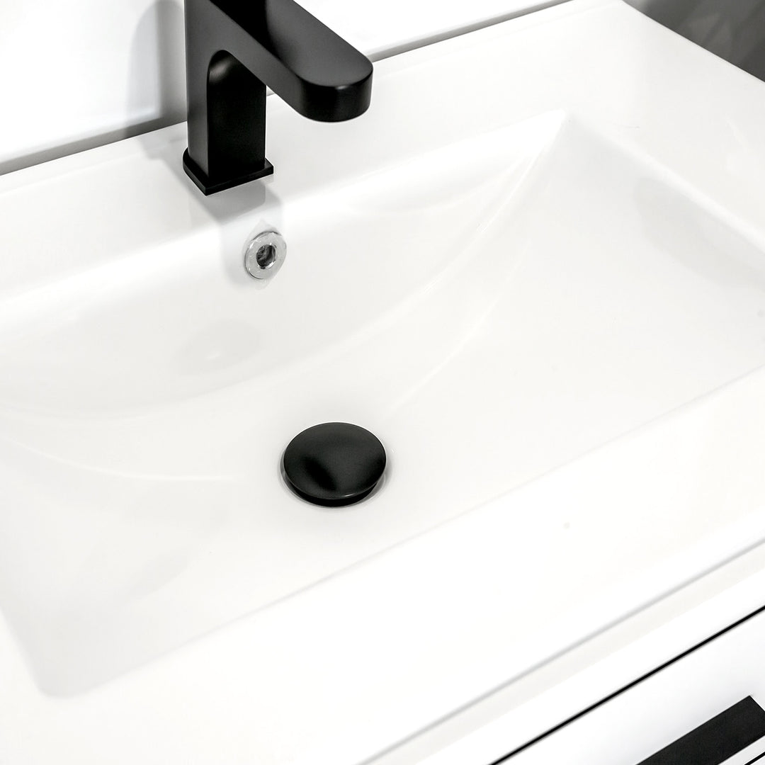 Bagno Italia Bathroom Vanity London 30" White