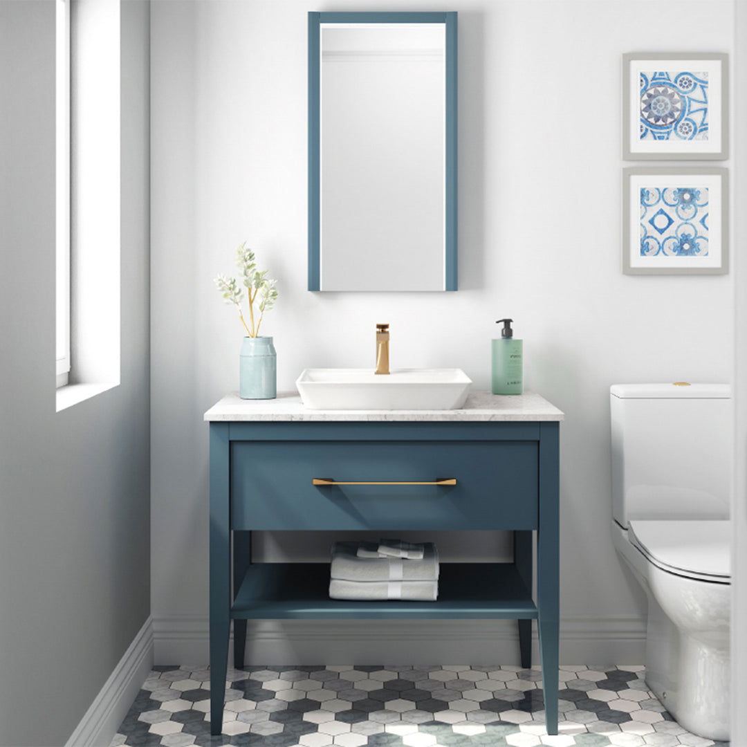 Vanico Bath Vanity Console - Tuxedo