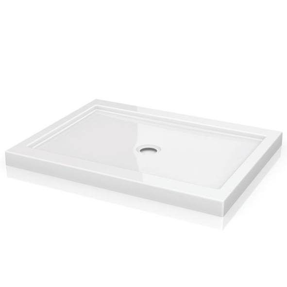 Fleurco ADQ QUAD Shower Base with Side Drain